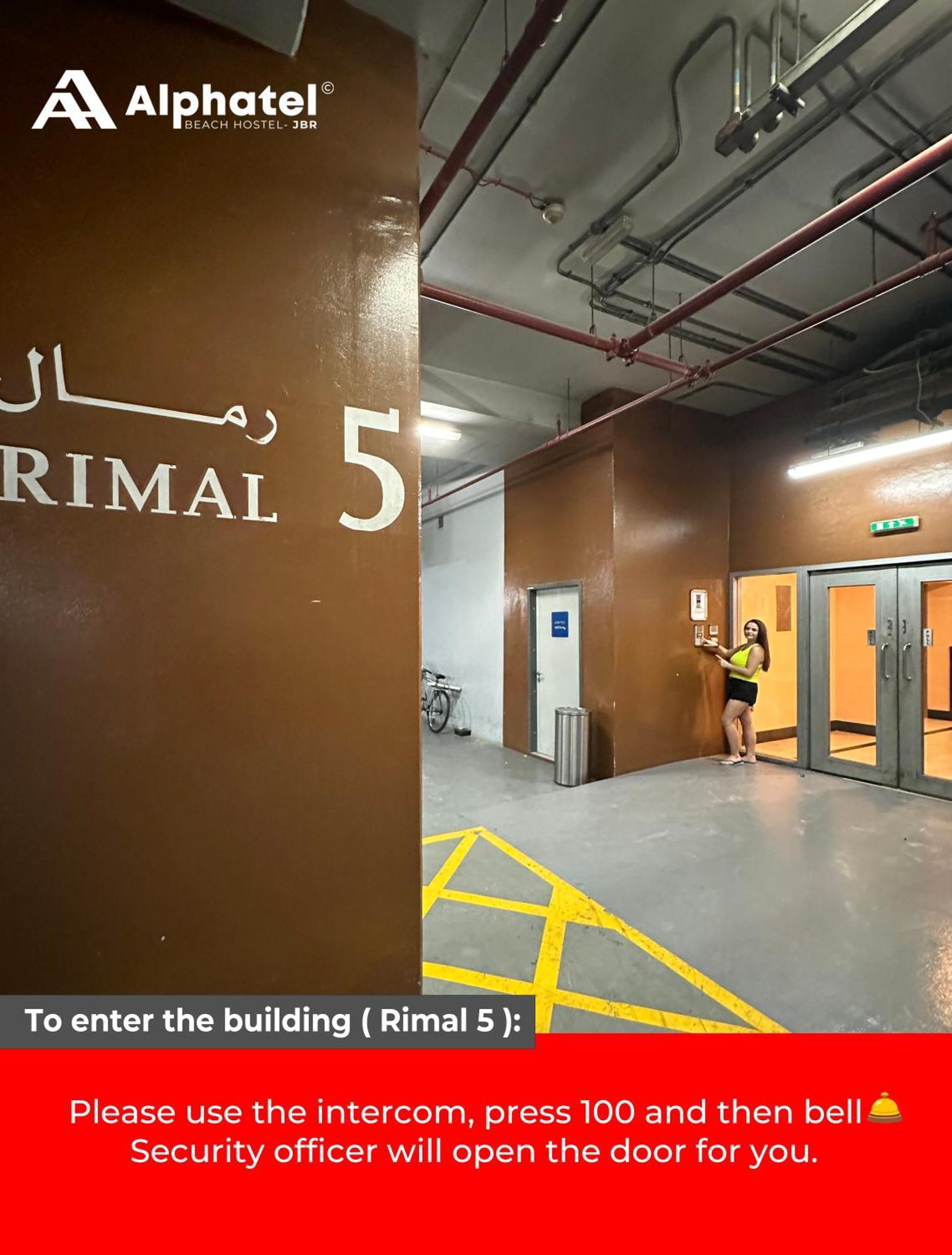 Alphatel Beach Hostel Jbr Dubai Ngoại thất bức ảnh